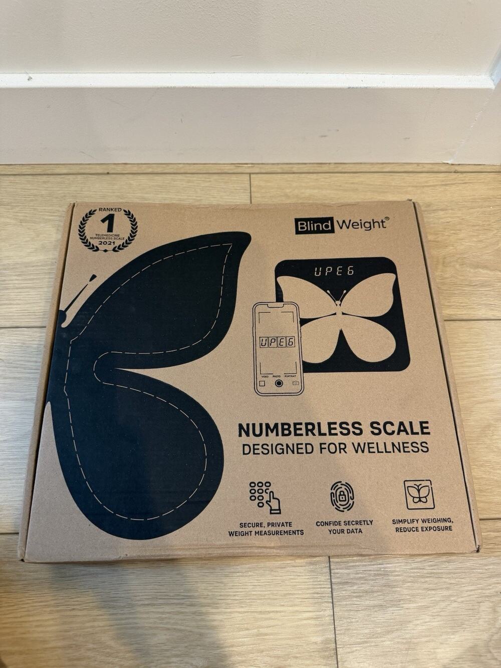 Blind Weight Scale for Eating Disorder Recovery Numberless, Tailored